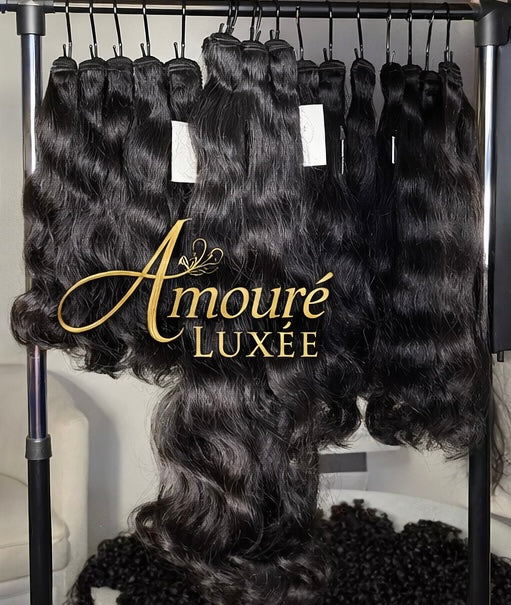 Luxury Body Wave Bundles soft and full top raw double drawn hair