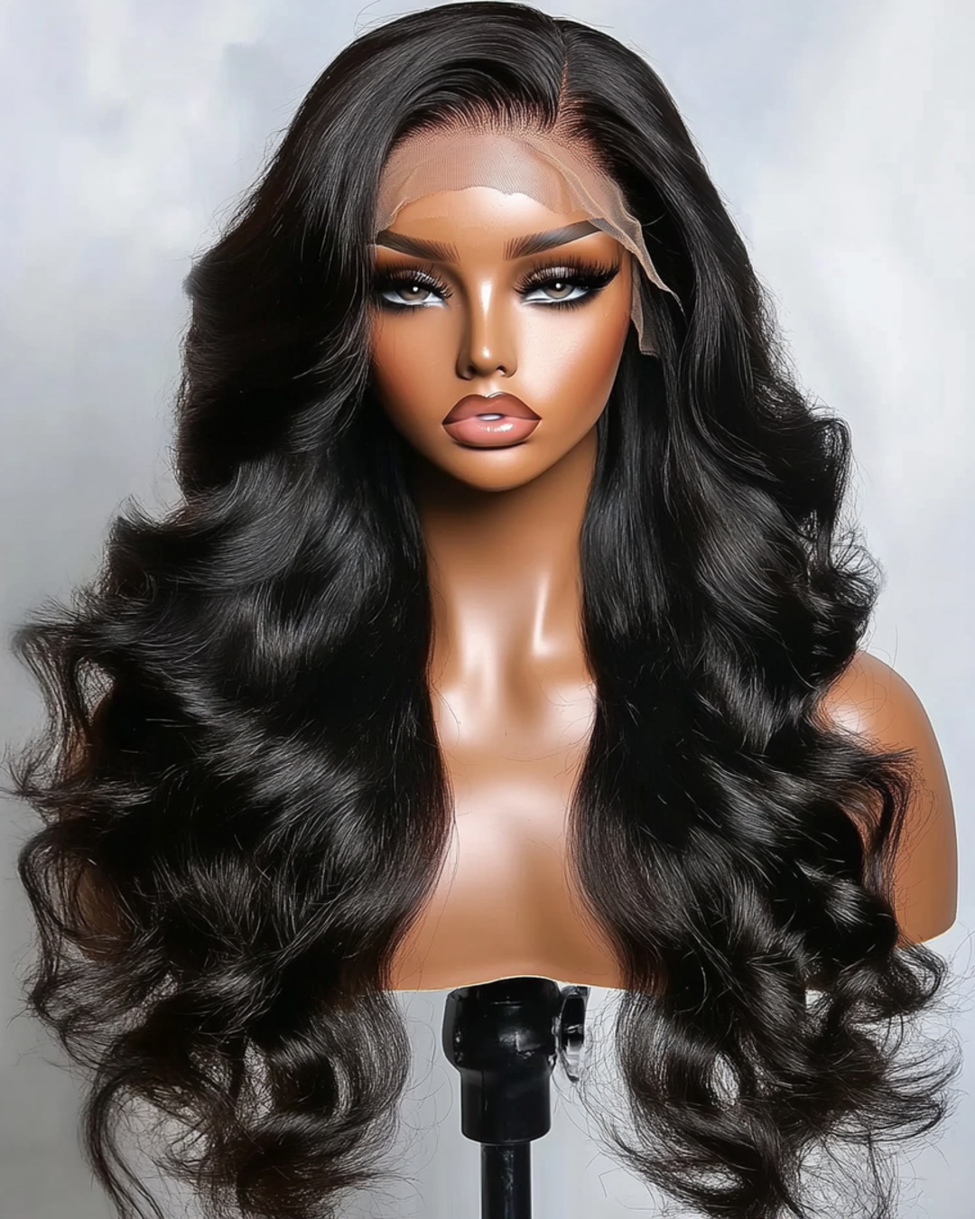 13x4 HD  Raw Body Wave Human Hair Frontal Wig