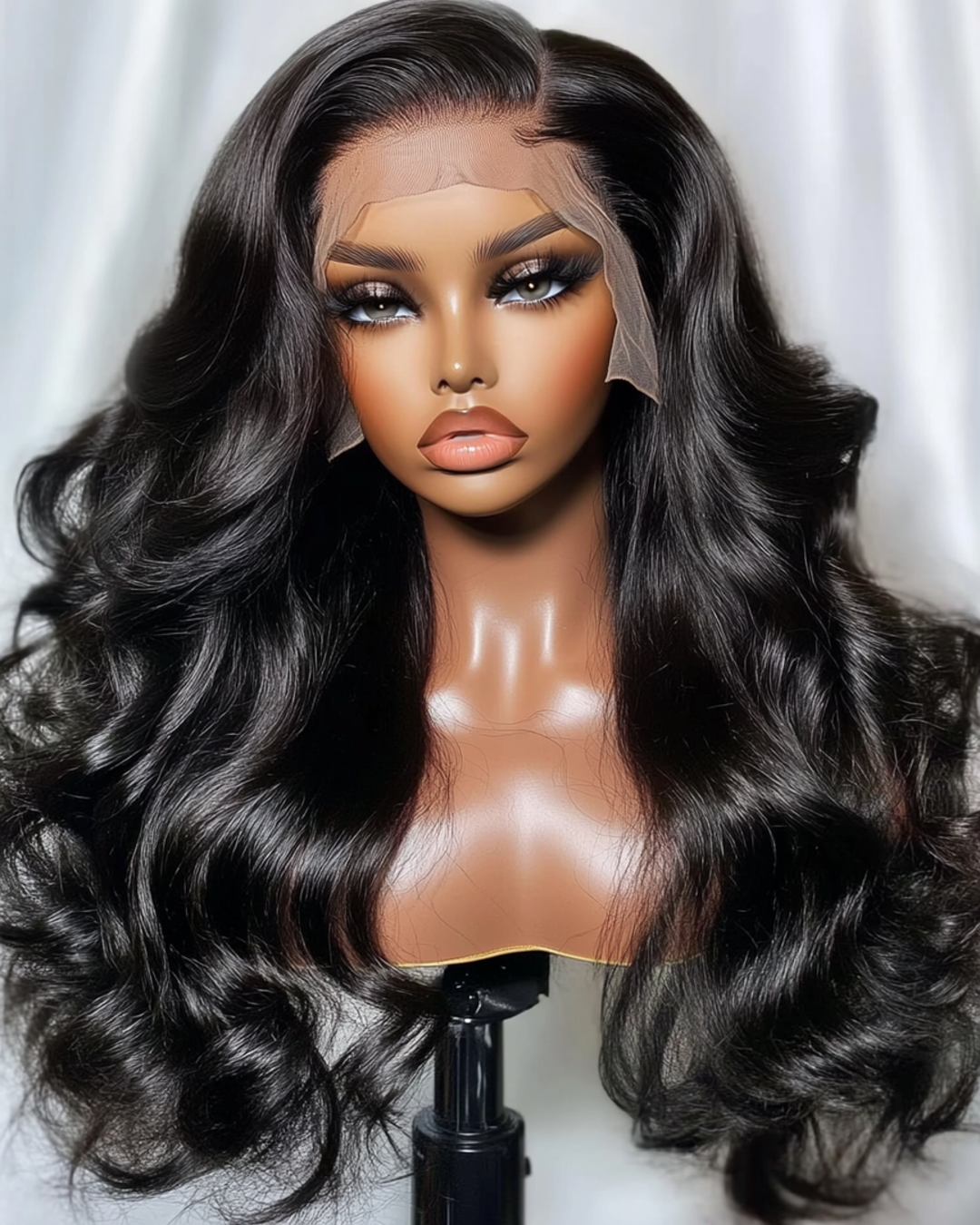 13x4 HD  Raw Body Wave Human Hair Frontal Wig