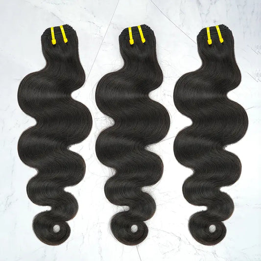 3 Bundles Body Wave 100% One Donor Human Raw Hair